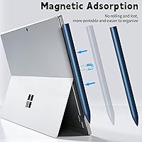 Vista 4 de Lápiz óptico para Microsoft Surface Pro9/8/X/7/6/5/4/3 Surface Go 3/2/1 Surface 3/2/1 Surface 3/Studio/Book 4/3/2/1HP ASUS con presión