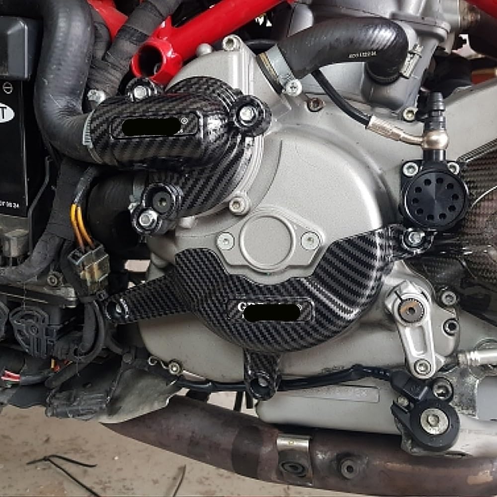 Motorcycle Engine Guard for 848 EVO 2008 2009 2010 2011 2012 2013 Motorcycle Engine Protection Cover Engine Case Guard Saver