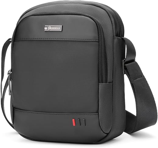 Arctic Hunter Sling Bag for Men Small Side Bag Stylish Crossbody Bag for 8-inch iPad Premium Mobile Bag 1680D Polyester Water-Resistant Shoulder Bag for Office Business Casual