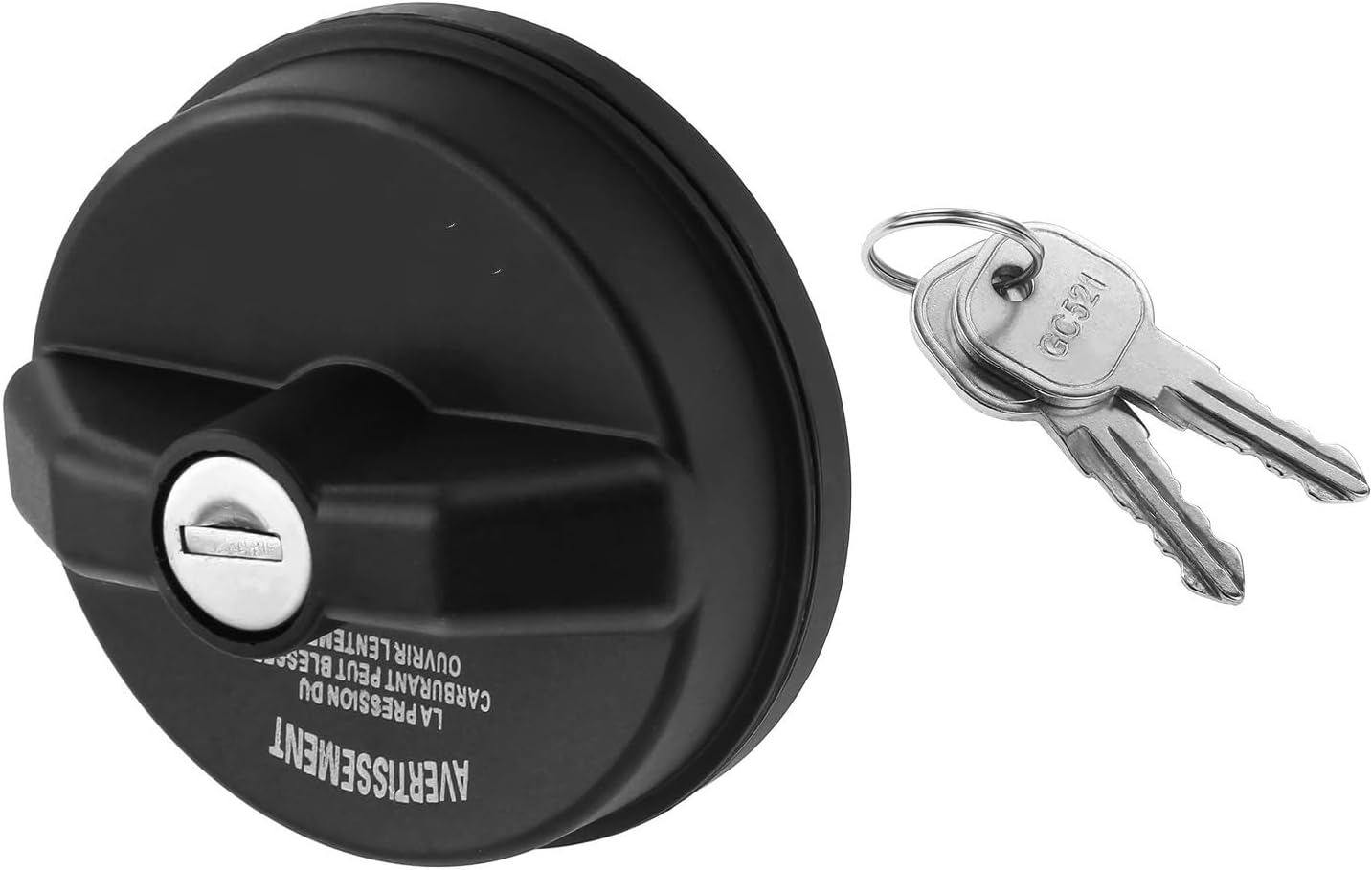 Fuel Tank Filler Cap Compatible With Dodge For Challenger 2008-2013 For Charger 2006-2010 For Dakota 2005-2010 05278655AB Car Fuel Tank Cap Accessories With Key