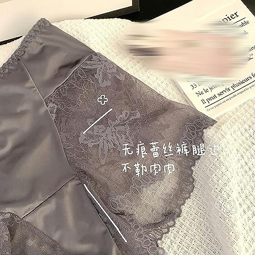 Bragas de seda de hielo de alta calidad con encaje elegante 5