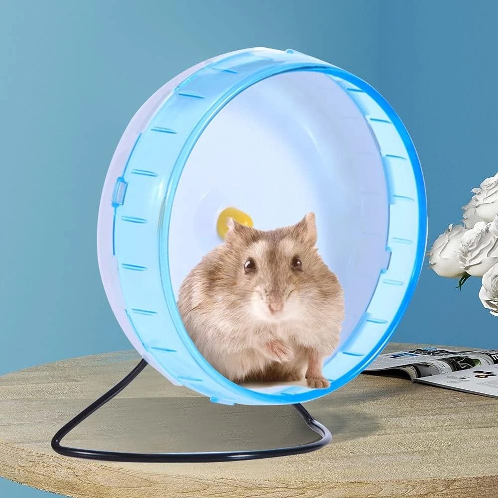 Hamster Exercise Wheel Pet Running Spinner Exercise Wheel Silent Toys Sturdy Hamster Wheel Silent Hamster Wheel