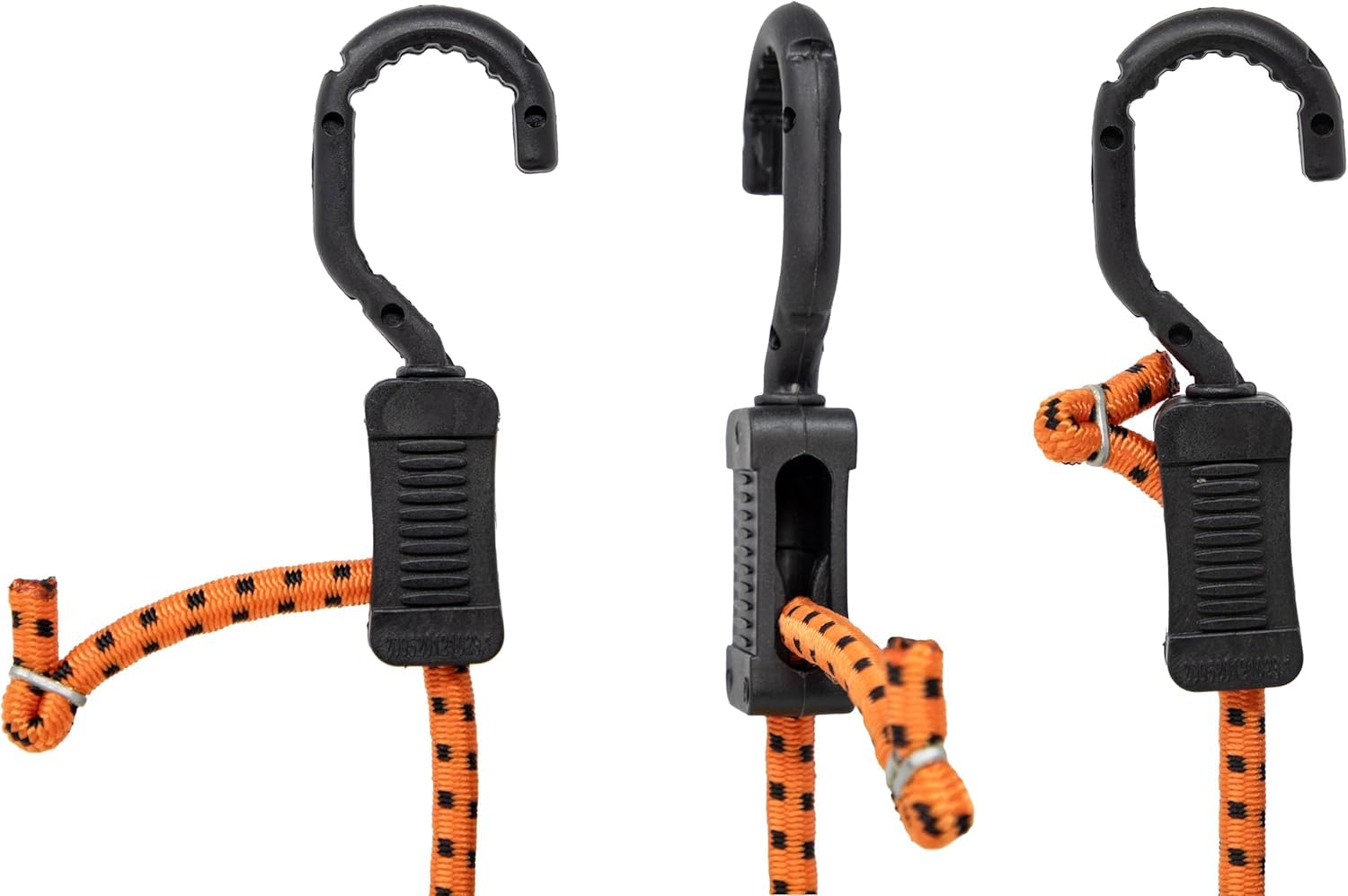 Kotap MABC-ASMT All-Purpose Verstellbare Spanngurte mit Haken, orange/schwarz, Assorted