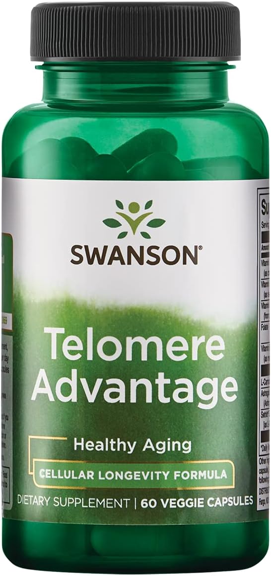 Swanson Telomere Advantage 60 Veg Capsules