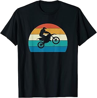 Dirt Bike Motocross Regalo Retro Vintage Camiseta