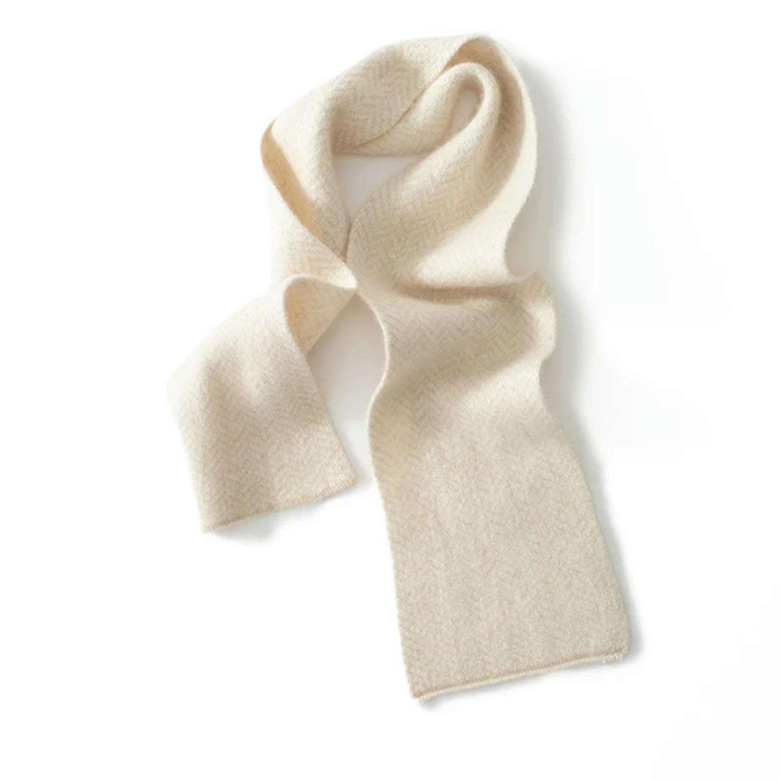 MdybF Schal Kaschmirschal Frauen Und Männer Winter Warmer Gestrickter Klassischer Streifen Kurzer Schals Damen Erwachsene Schal