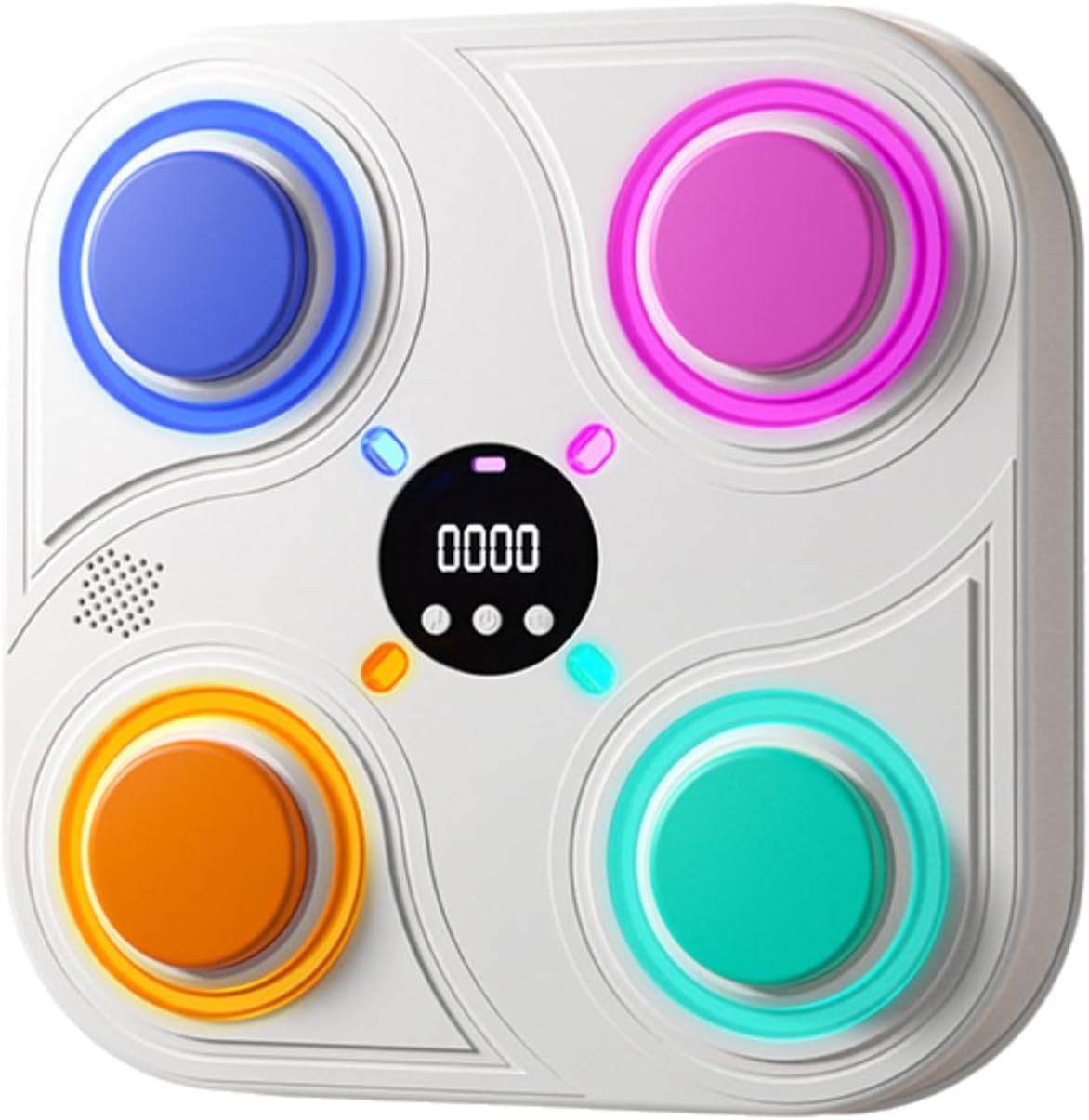 Music Boxing Machine for Kids | Electronic Wall Mounted Punching Pad | Light Modes & Gloves, Adjustable Speed for Adults, Children, Beginners Music Boxing Game for Kids