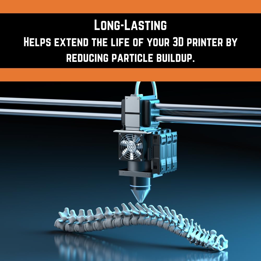 Pellet Carbon for 3D Printing & Laser Fume Filtration | Activated Carbon Depot | Low-Dust 3D Printer Filter Replacement Media | Thermally Activated 4MM Pelletized Carbon