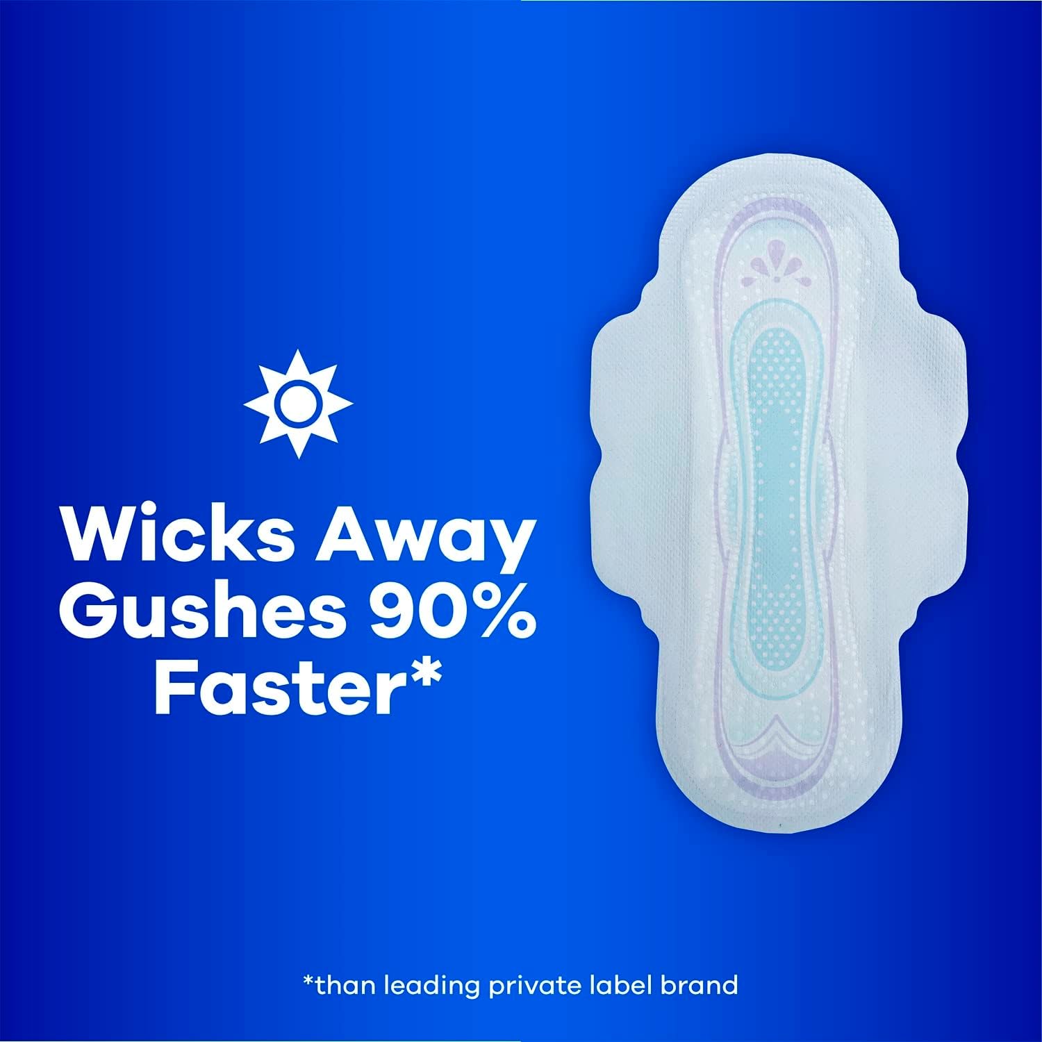 Always Ultra Thin Feminine Pads with Wings for Women, Super Absorbency, Unscented, Size 2, 126 Count