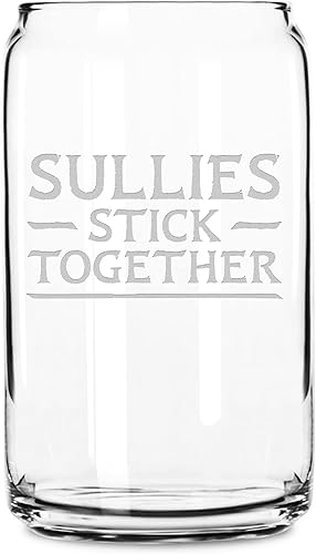 Miniatura 1 de Integrity Bottles Premium Beer Can Glass Hand Etched Pandora Way of Water Sullies Stick together Sand Carved 16oz