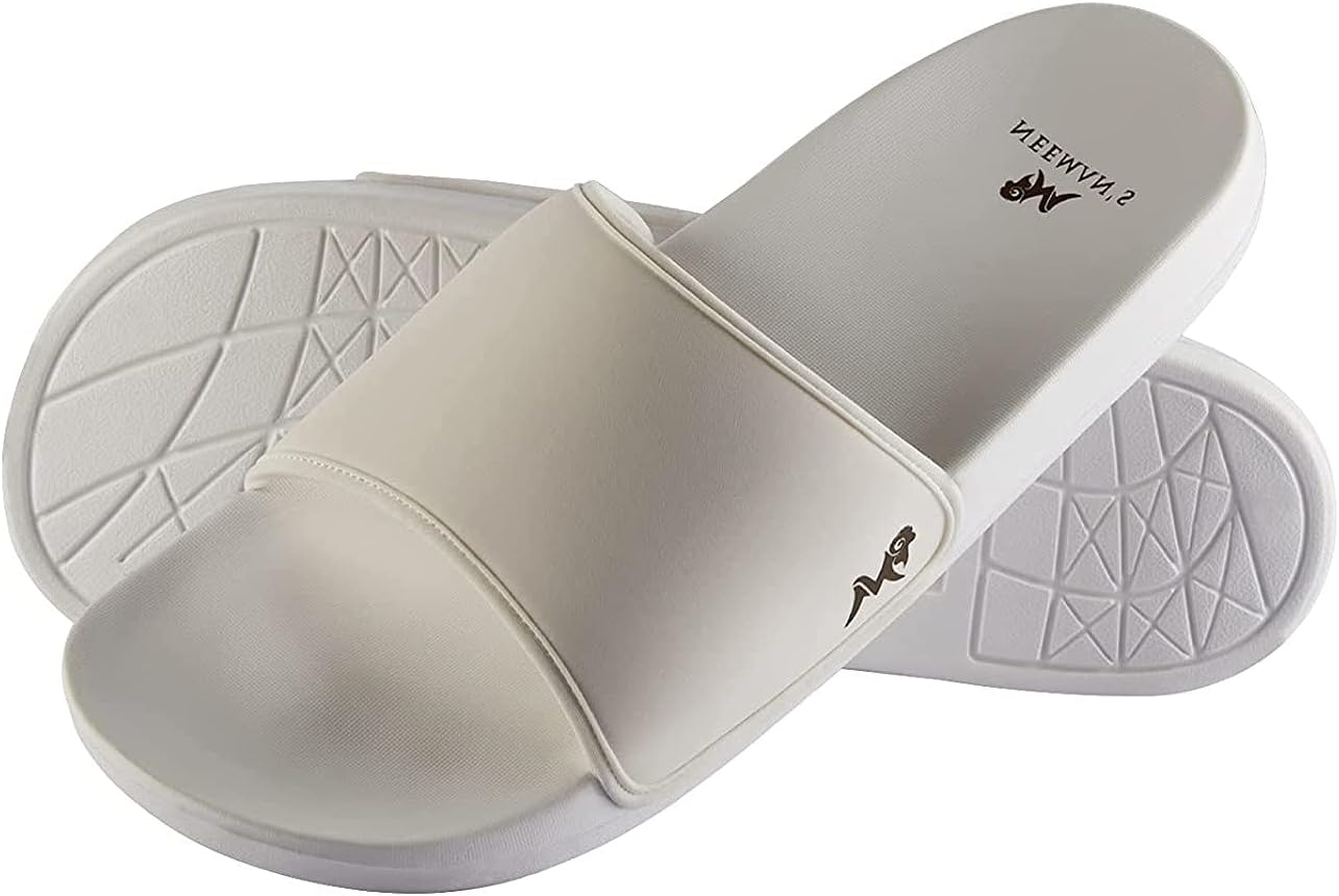 Neeman'sEco Slides for Women | Open Toe Indoor Outdoor Slippers for Girls | Natural Rubber and Recycled Materials| Anti Skid and Durable | Lightweight and Comfort Flip Flops