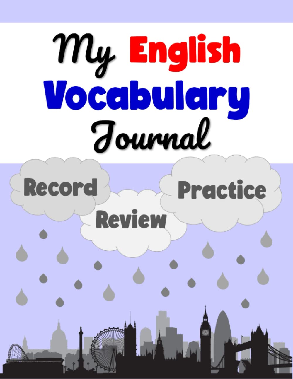 My English Vocabulary Journal: Notebook to Fill for