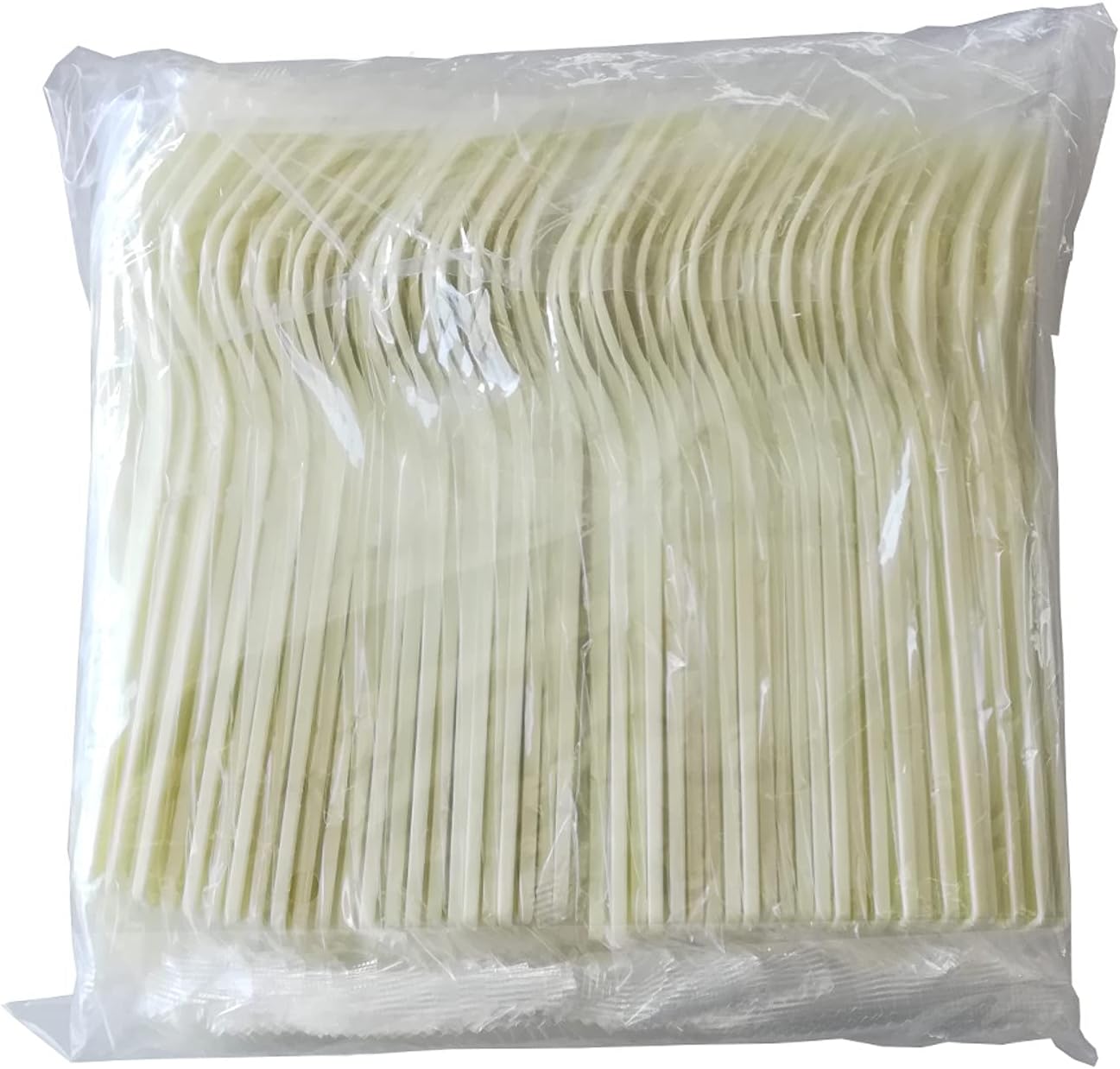 Disposable Commercial Dessert Spoons 3.9 inches (100 mm), Pack of 100 Pieces, Transparent