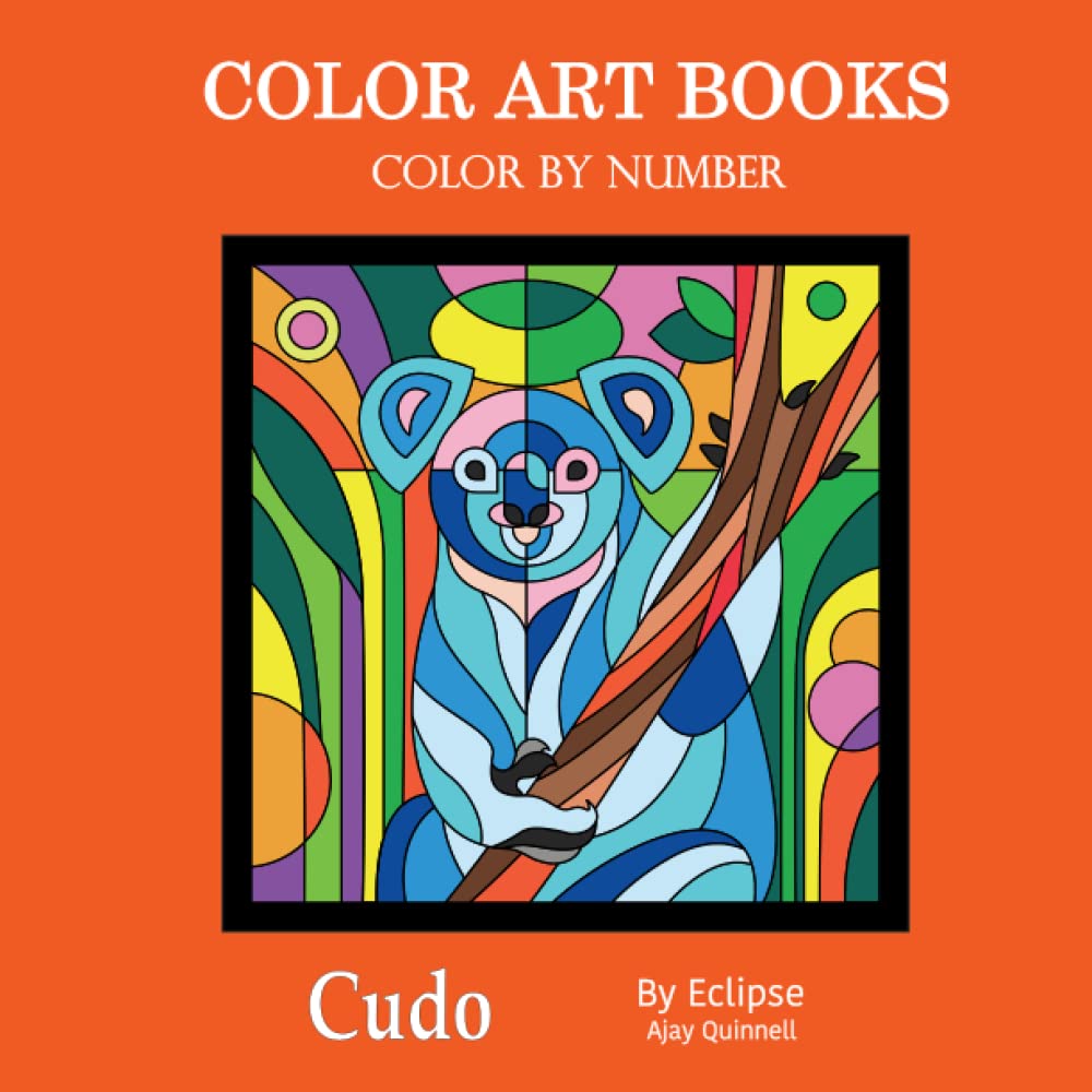 Cudo - Color By Number Book : Superior paper edition