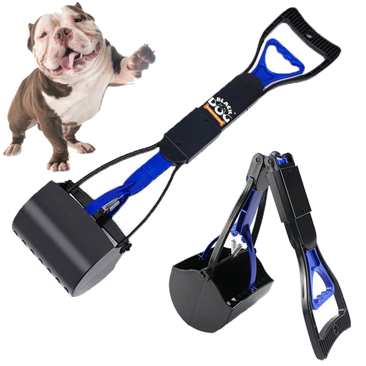 BLACK DOG Dog Potty Scooper Non-Breakable. All Breed Dogs (Large, 24 Inch) (Color May Vary) (B08HN1CMY1) Amazon Price History, Amazon Price Tracker