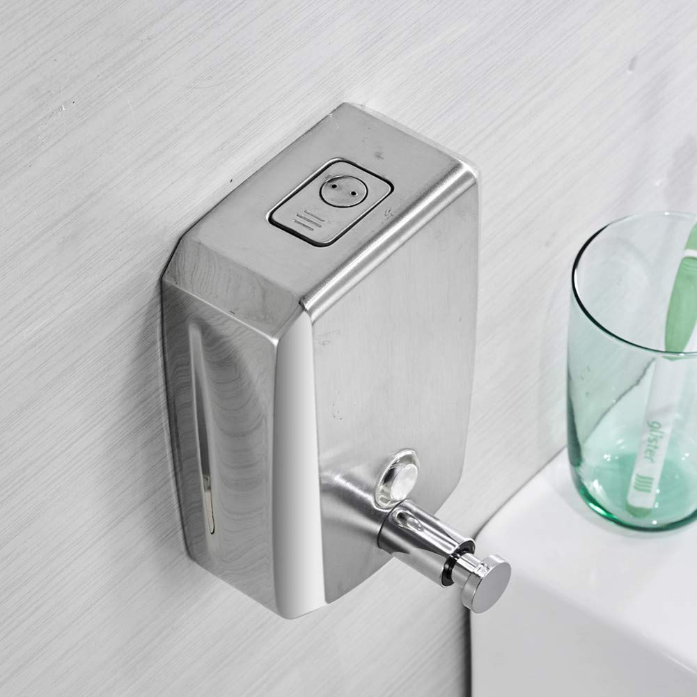 Dozownik mydła Dozownik mydła w płynie Dozownik ścienny 500 ml Dozownik mydła w płynie do łazienki Nowoczesny prysznic balsam szampon