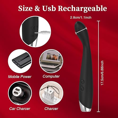 Miniatura 4 de Juguetes sexuales con vibrador de punto G, juguetes para adultos con 20 potentes vibraciones, estimulación vaginal del clítoris y anal, masajeadores