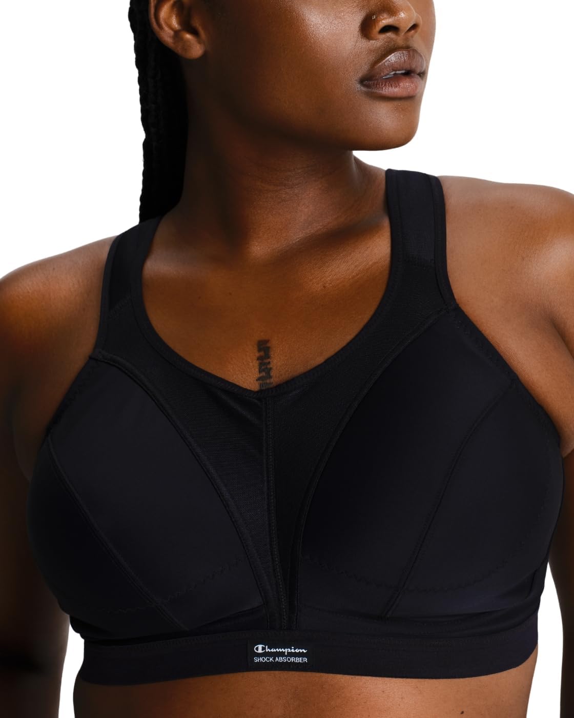 Shock Absorber Women's Active D+ Max Support Sports Bra U10035, New Black, 32DD