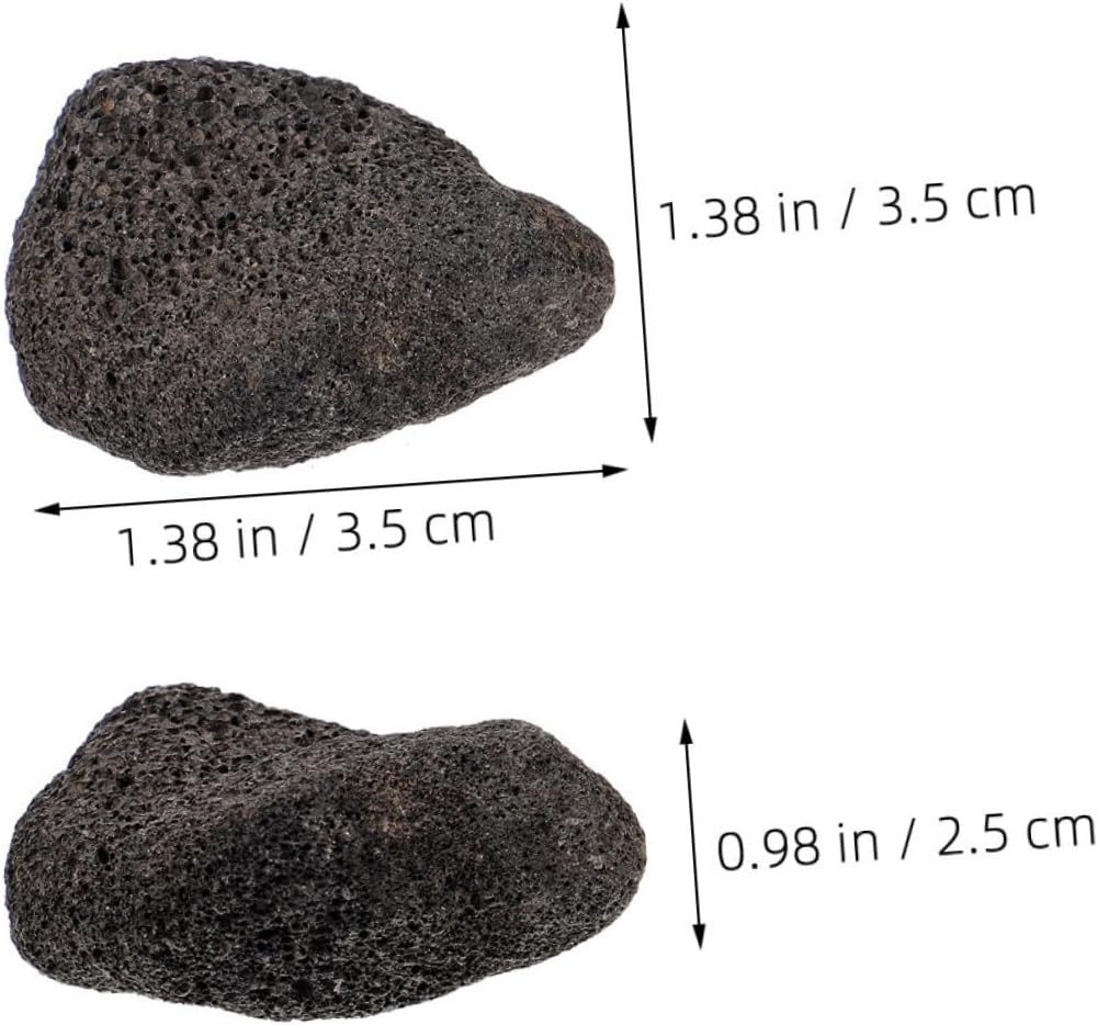 1Bag Natural Volcanic Stone Aquarium Porous Breathable Rocks for Fish Tank Landscaping and Planter Decoration Bag for Garden and Flower Pot Use