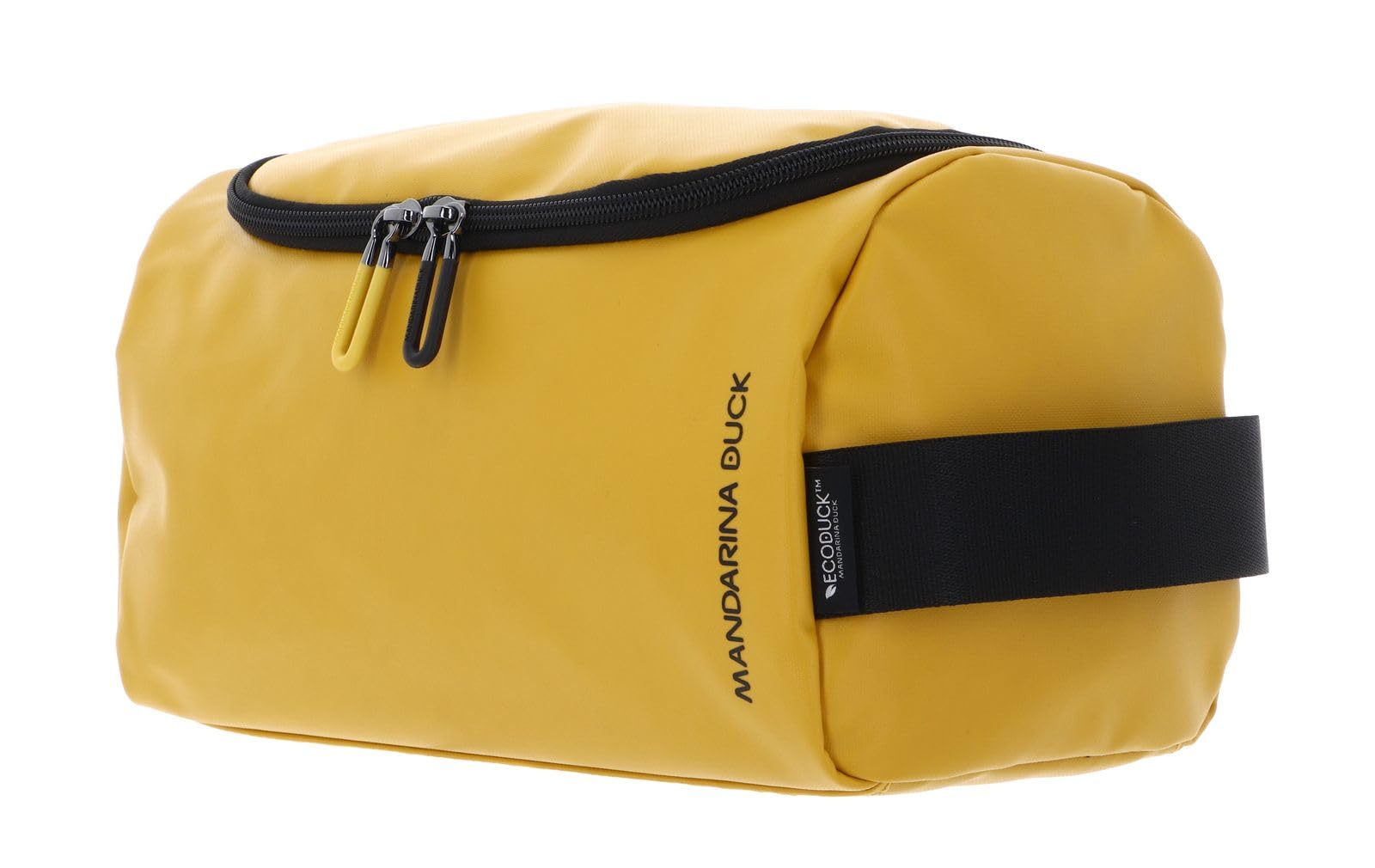 MANDARINA DUCK borsa da toilette Eco Coated Necessaire Duck Yellow giallo scuro