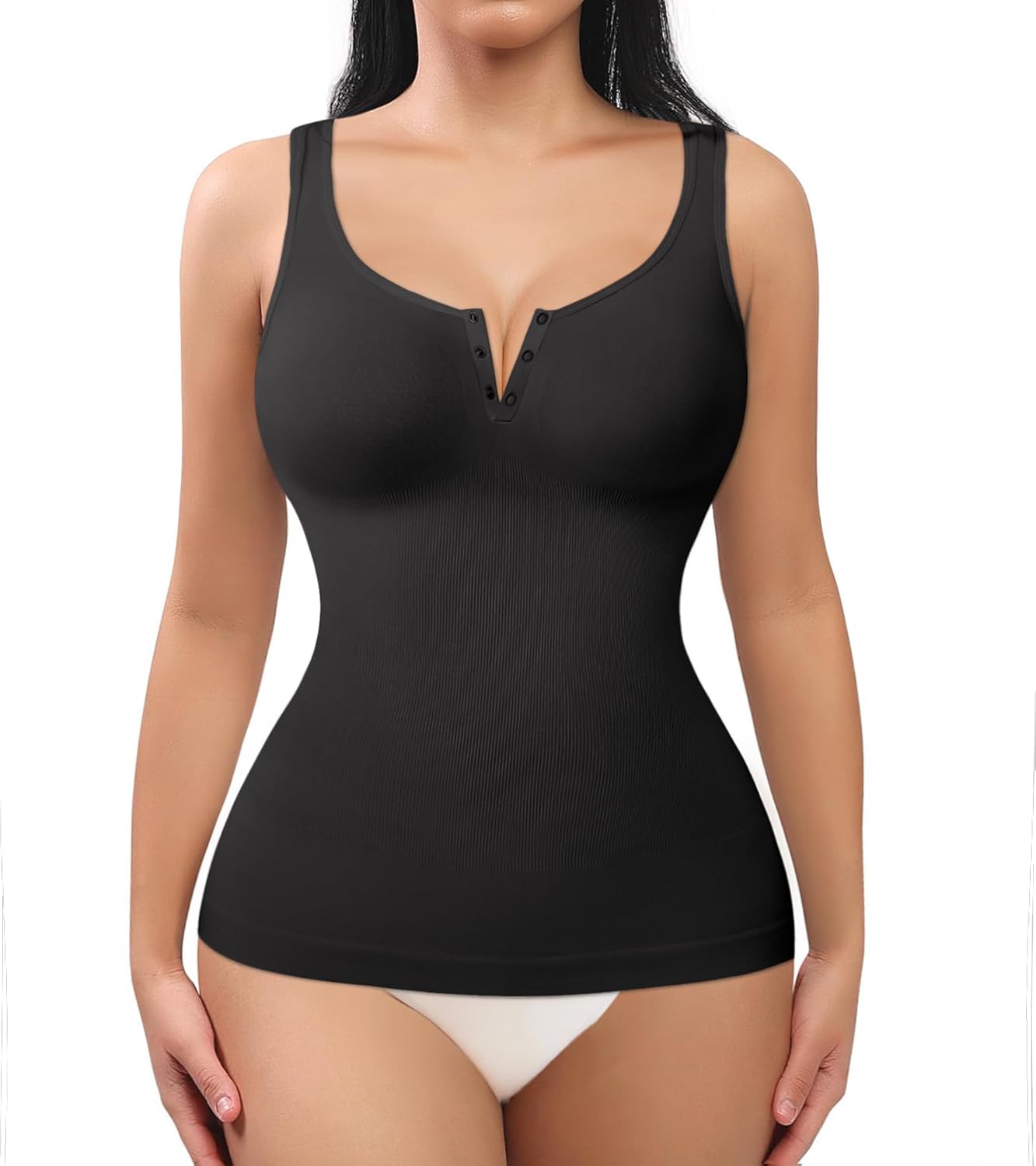 Shapewear Tank Tops for Women Tummy Control Cami Shaper Compression Tanks Slimming Camisole