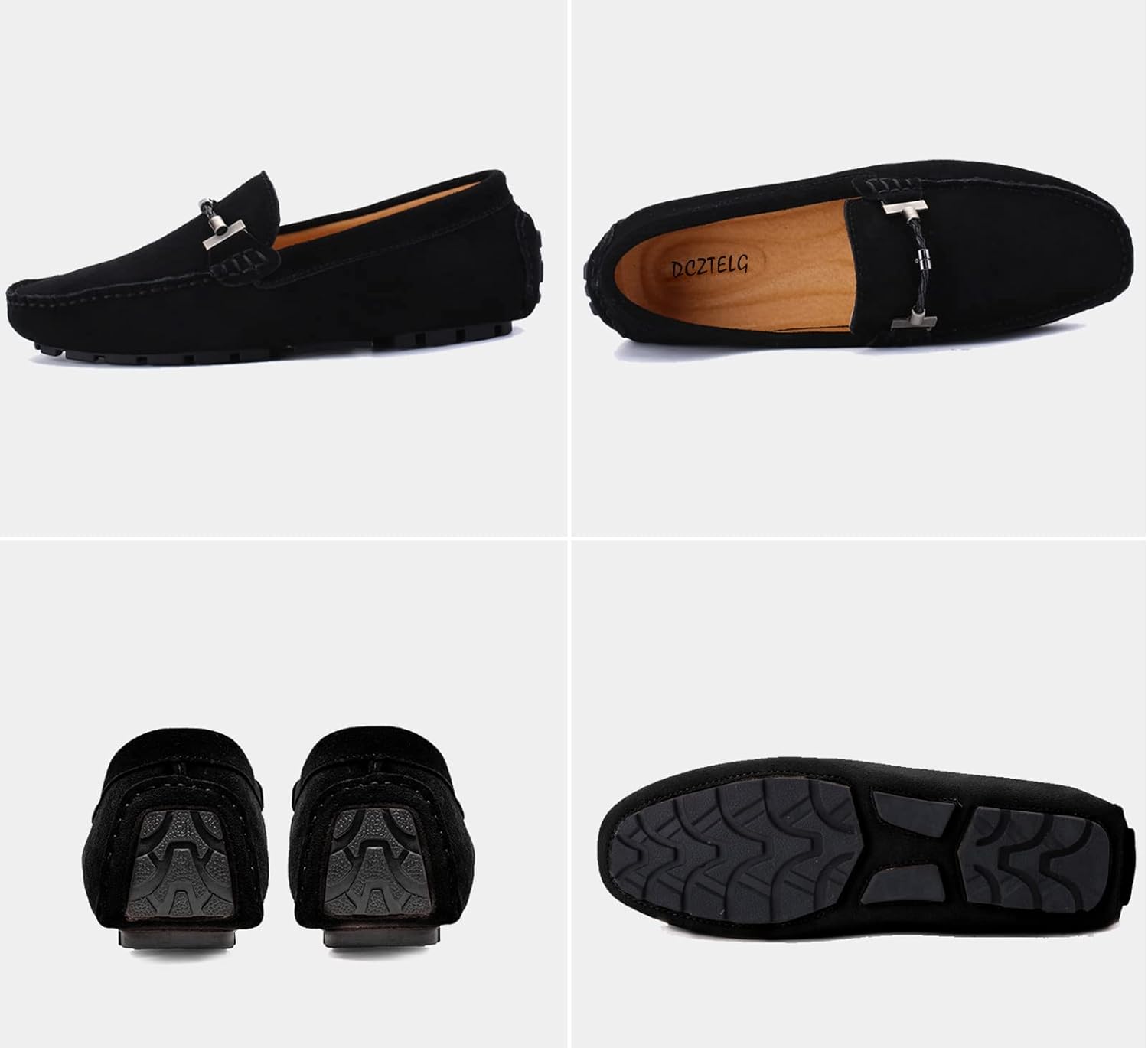 DCZTELG Penny Loafers for Men Casual Slip On Dress Moccasins Comfort Driving Boat Shoes - Image 4