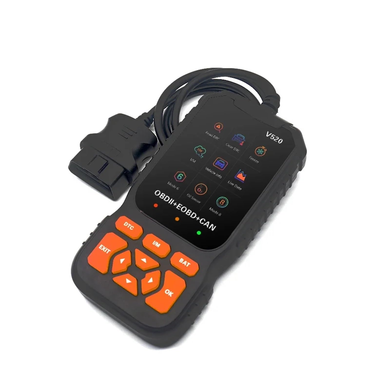 OBD2 Scanner Professional Auto Engine System DTC Lookup Code Reader Car Diagnostic Tool