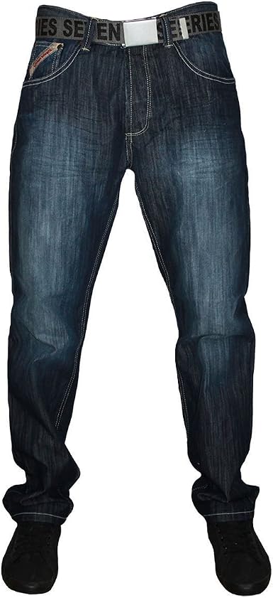 Seven Series Mens Straight Leg Dark 