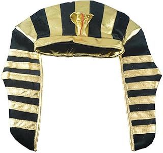 Onsinic 1 Pz Egiziano Faraoh Cappelli Halloween Party Crown Caps Fancy Cosplay Costume per Adulti Bambini Bambini