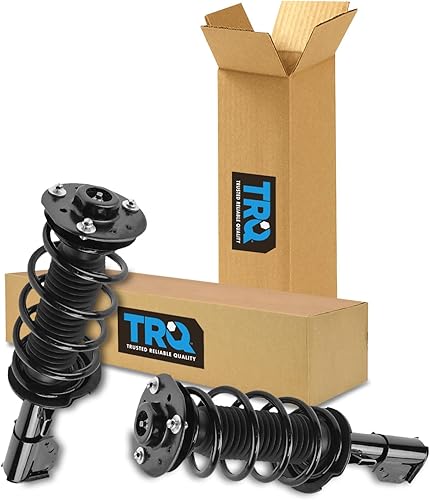 Miniatura 61 de TRQ - Conjunto de puntal delantero y resorte helicoidal (lados del conductor y del pasajero), para auto