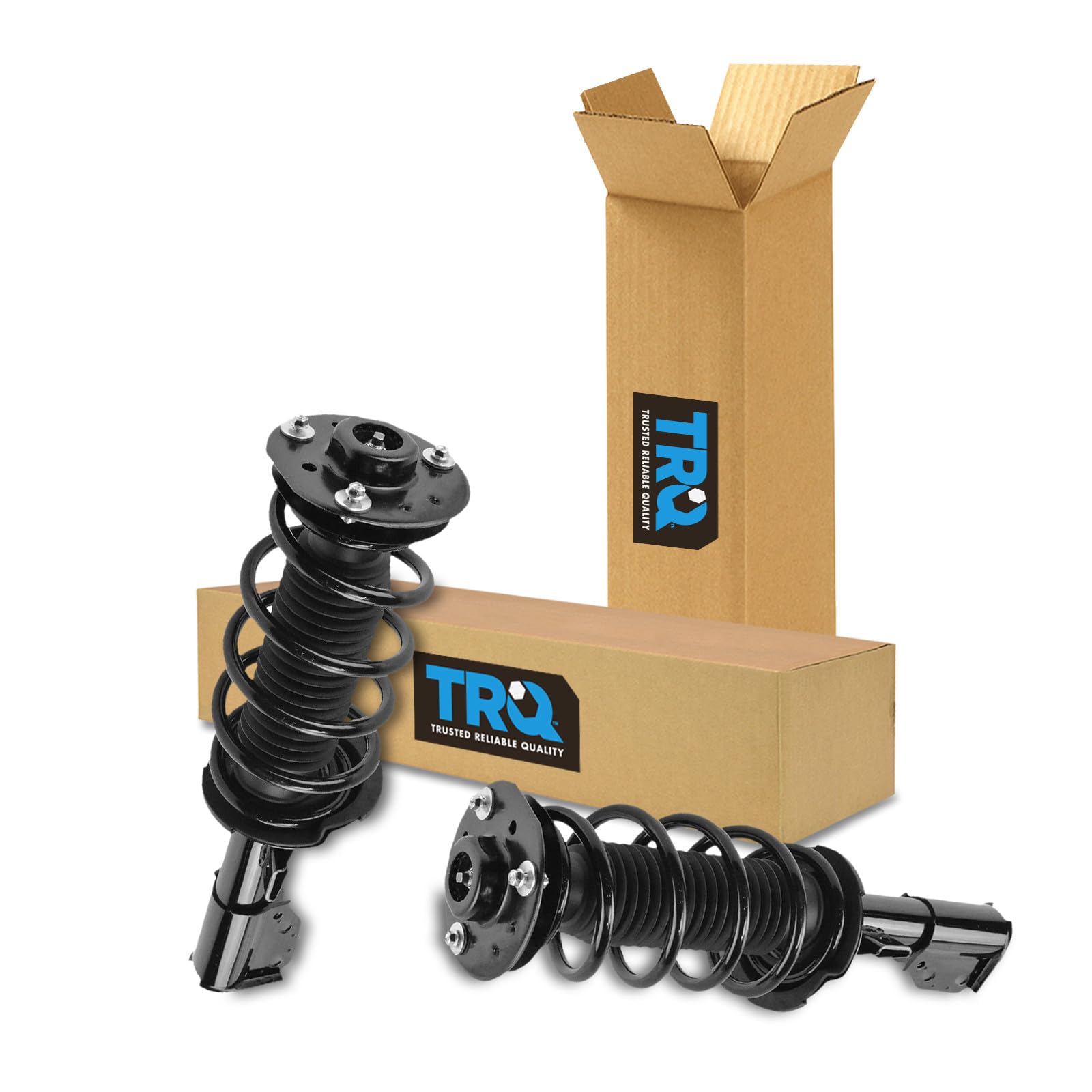 TRQ Front Strut and Spring Assembly Set 2 Piece