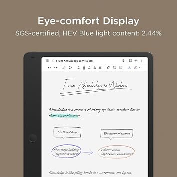 TCL Note A1 NXTPAPER | 11.5 NXTPAPER Pure Display | 3A Crystal Shield Glass | AI Toolbox | 16.7 Million Display | Paper-like Writing | Inspiration Space