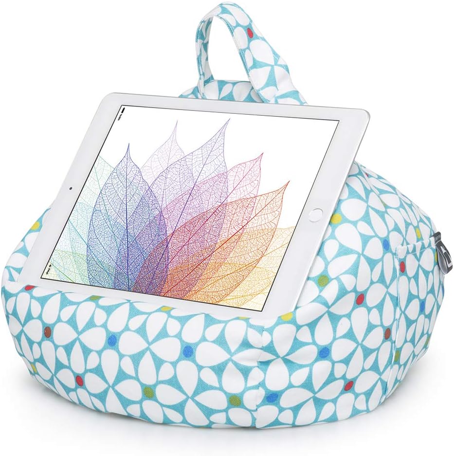 iBeaniiPad and Tablet Stand/Bean Bag Cushion Holder For All Devices - Geometric IB-GEOSP