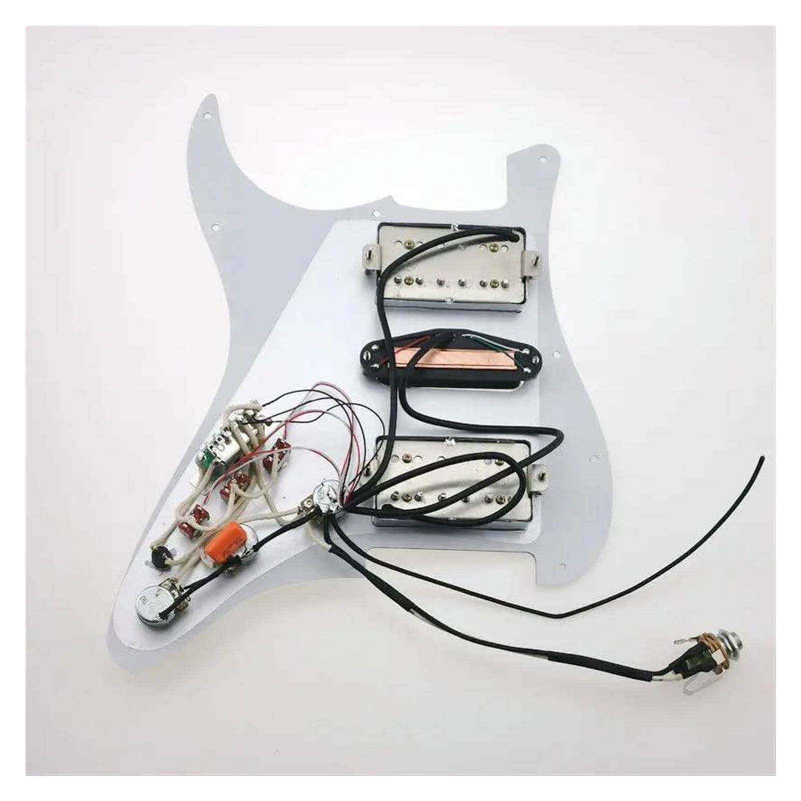 Pickup Humbucker Per Chitarra Tipo A 7 Vie Battipenna Completamente Caricato Push-pull Multifunzionale Battipenna chitarra con pickup