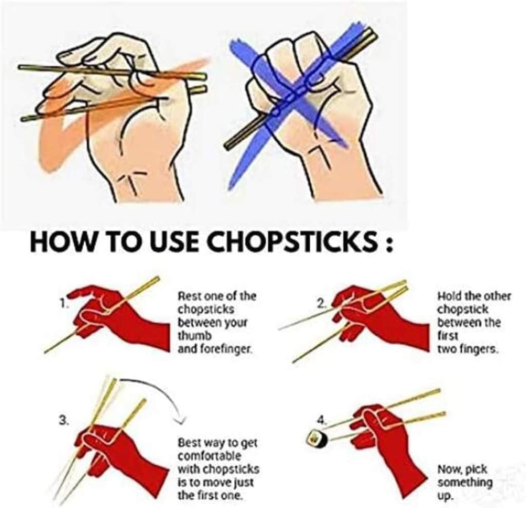 baguette japonaise cooking chopsticks Baguettes, 10 paires de baguettes réutilisables en céramique, ensemble cadeau de baguettes en porcelaine(Color:1,Size:)