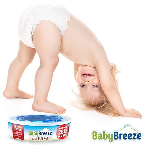 Miniatura 15 de Bolsas de repuesto para cubos de pañales compatibles con Playtex Diaper Genie- 1960 unidades (7 juegos de 1 paquete) - por BabyBreeze