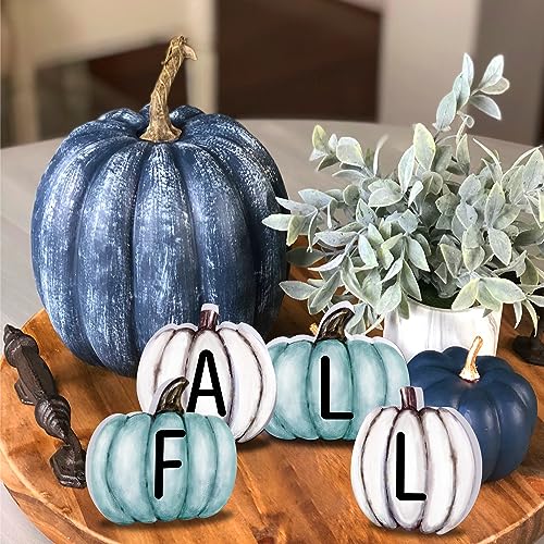 Yujun4piecesfallpumpkinwoodensignsdecorationblueautumntieredtraypumpkintabletopdecorforthanksgivingfallhomekitchenharvestpartydecorsupplies Urban Country Home Decor Yujun 4 pieces fall pumpkin wooden signs decorationblue autumn tiered tray pumpkin tabletop decor for thanksgiving fall home kitchen harvest party decor supplies urban country home decor