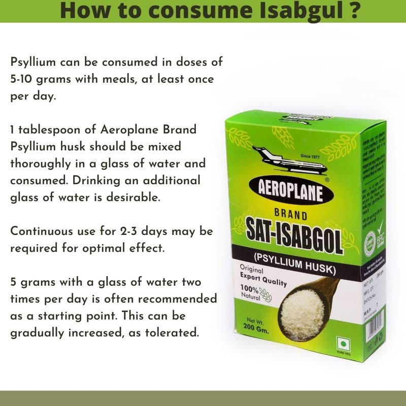 Review Aeroplane Psyllium Husk (Isabgol) Sat Isabgol Help For 1 Review Aeroplane Psyllium Husk (Isabgol) Sat Isabgol Help For