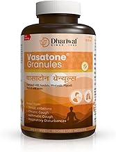 Dhariwal Ayurveda | Vasatone Granules | Boost Vitality | Herbal Granuels for better breathing & Cough Relieve with Somlata, Bhatanki, Pippali | 200g