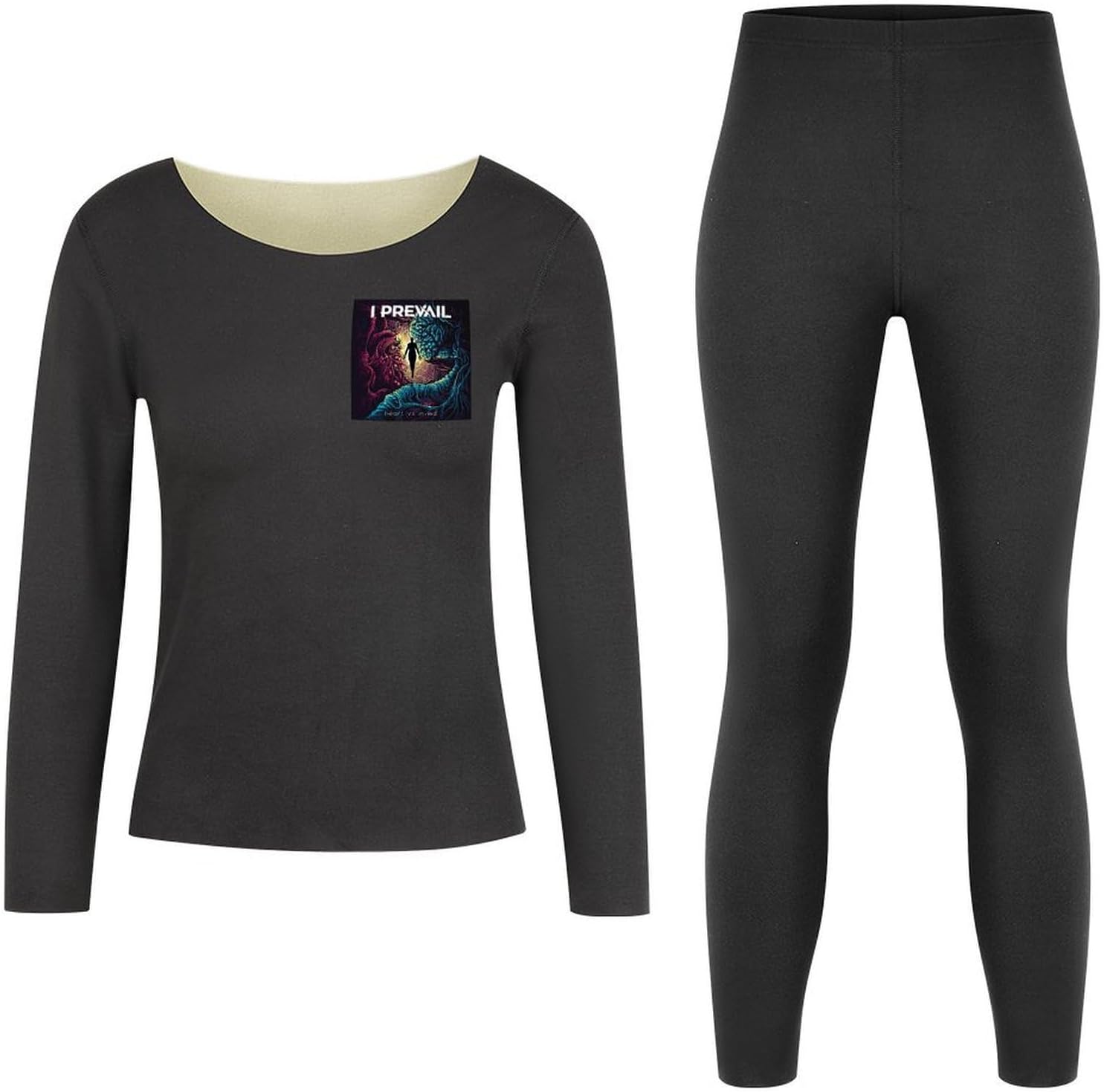 Women's Thermal Underwear Top And Bottom Set Sunlight Fashion