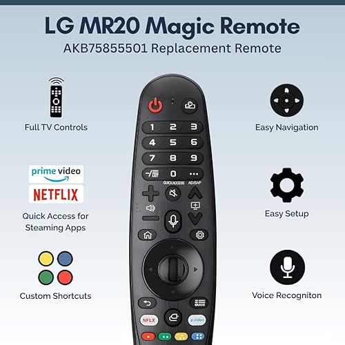 Miniatura 2 de Buck LG Mandos de repuesto para TV (1 paquete, AKB75855501)
