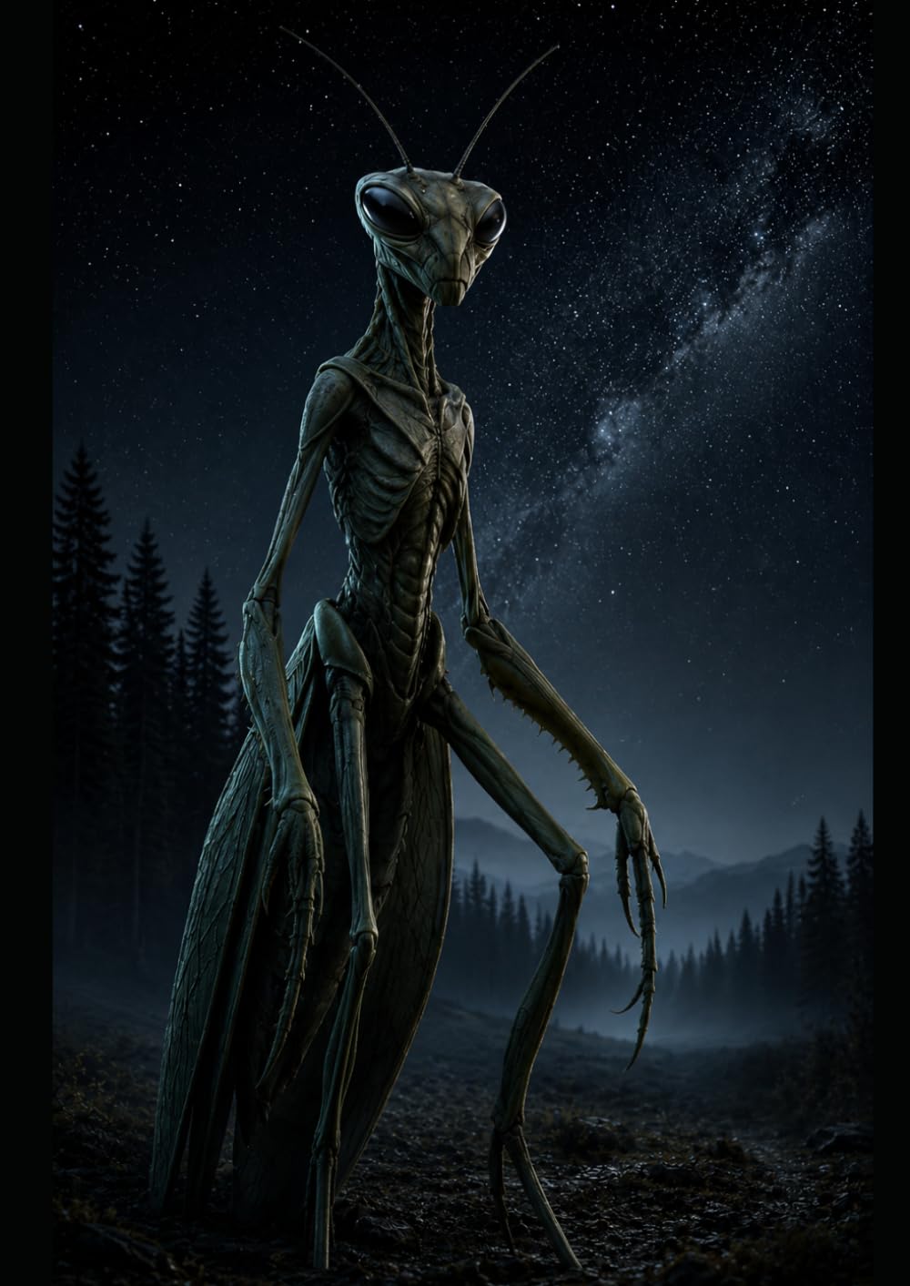 UFOs: Insectoids: Mantises, insect-like beings and non-human presences in stories of abduction , contact and high strangeness (THE NON-HUMAN ENIGMA ... and the Hidden Faces of the UFO Mystery)