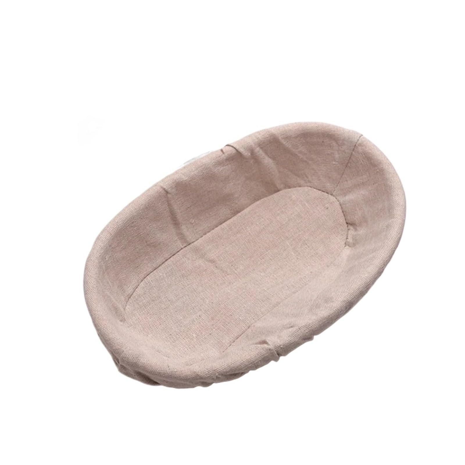 Kosz do proofingu chleba, Kosze do wyrastania chleba Rattanowe okrągłe owalne drewno w kolorze wielu rozmiarów(Oval 30x14x7cm)