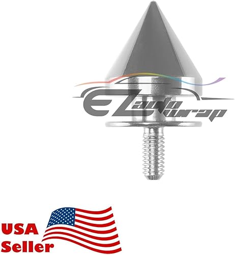 Miniatura 5 de Juego de tapas de liberación rápida con púas plateadas para parachoques de coche, parachoques de maletero