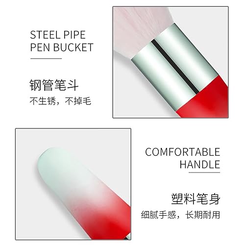 Miniatura 5 de SILPECWEE 3 cepillos de uñas para polvo de limpieza, cepillo de maquillaje, cepillo de limpieza de uñas, cepillo de uñas acrílico, cepillo limpiador