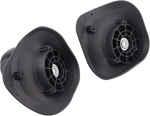 Miniatura 7 de Watris Veiyi 2 piezas de repuesto de ruedas de equipaje, ruedas de maleta izquierda y derecha, pieza de repuesto para rueda de equipaje para maleta