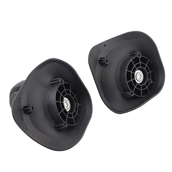 Suitcase Wheel Replacement,2Pcs/Set PVC Luggage Wheels Replacement Single Roller for Suitcase Accessory