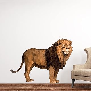 Decorative origami sticker - Lion (100x140cm)