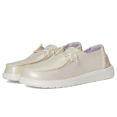Hey Dude Kids Wendy Dazzling (Little Kid/Big Kid) Girls Shoes Iridescent