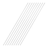 Vista 115 de uxcell Varilla redonda sólida de acero inoxidable 304 de 0.197 in x 5.906 in para manualidades de bricolaje - 10 piezas